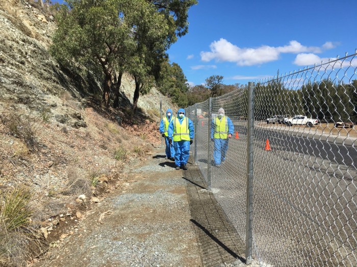 Perimeter Security Fencing to Woodsreef Asbestos Mine, Barraba